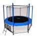 Батут i-Jump Classic 14FT 427 см с нижней сетью и лестницей синий 75_75