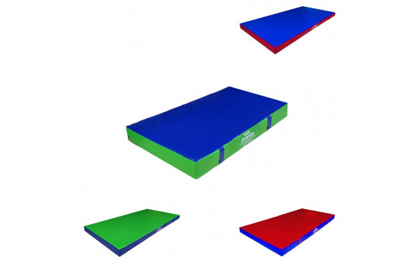 Мат гимнастический 100х50х5см винилискожа-антислип (холлослеп/холлофайбер) Dinamika ZSO-001323 600_380