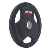 Диск обрезиненный 15кг Johns 91010 -15В черный