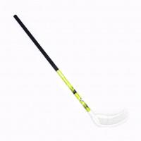 Клюшка для флорбола Realstick Player MR-KF-Pl95, 95см, прямой крюк, композит, черно-салатовый