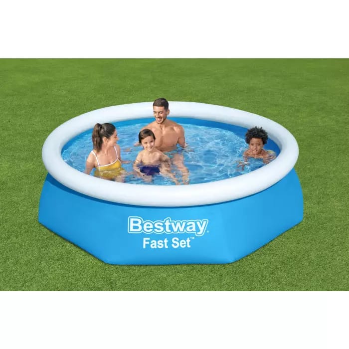 Бассейн Fast Set 244х61см,1880л, фил.-насос 1249л/ч Bestway 57450 700_700