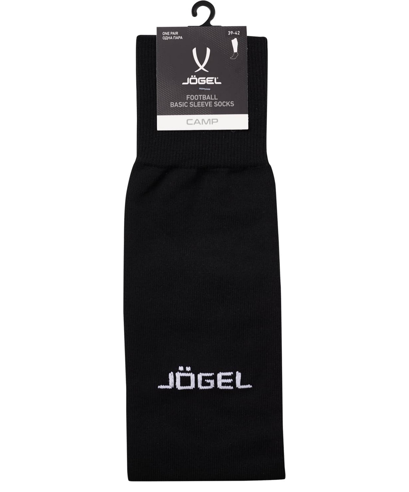 Гетры футбольные Jogel Camp Basic Sleeve Socks, черный\белый 1663_2000