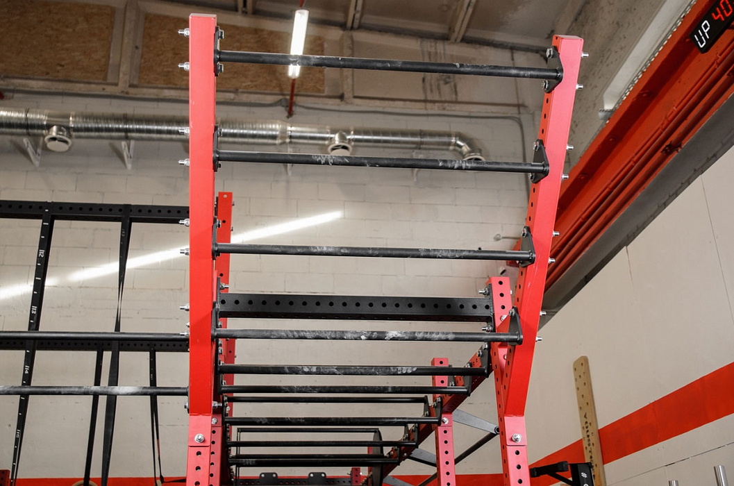 Кронштейн для Monkey Bar YouSteel Hard (пара), сечение 75х75, черный 1057_700