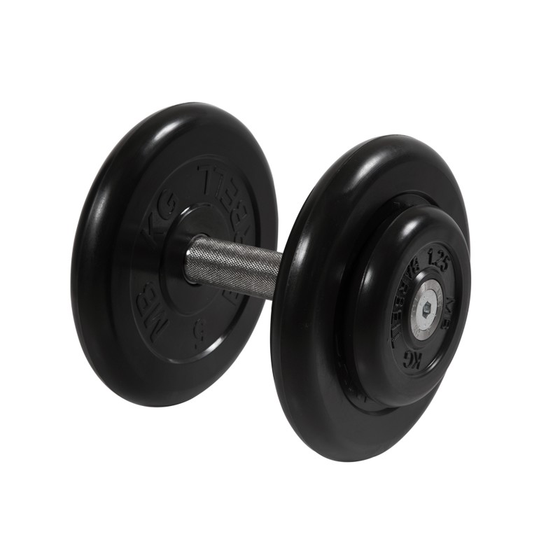 Гантель Профи с вращающейся ручкой, 13,5 кг MB Barbell MB-FdbM-B13,5 800_800