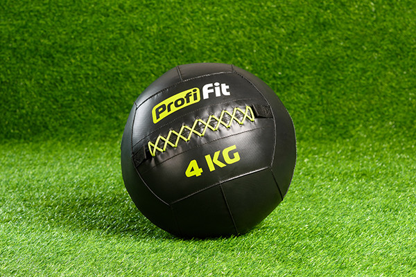 Медицинбол набивной (Wallball) Profi-Fit 4 кг 600_400