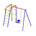 Детский спортивный комплекс Пионер дачный Юла МАКСИ + качели цепные со спинкой 120_120