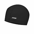 Шапочка для плавания Atemi PU cap black FPUC1BK черный 120_120